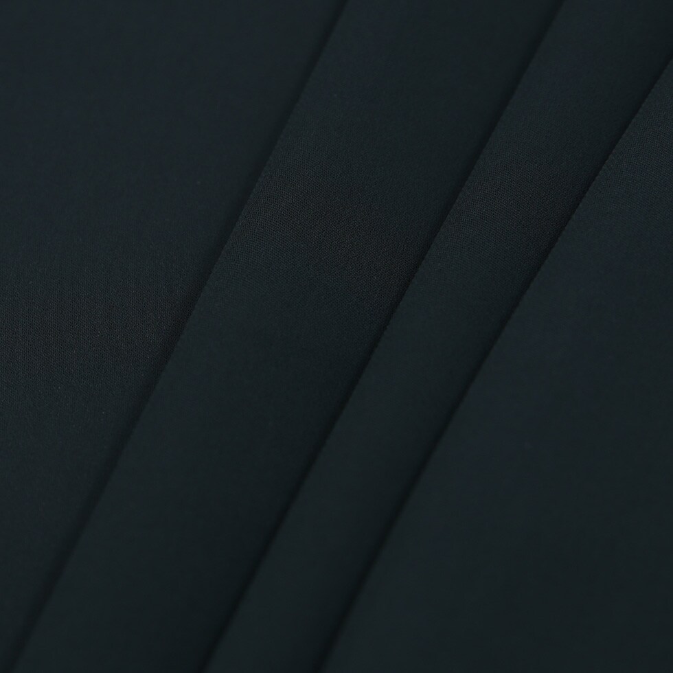 1 Yard Forest Green Silk Georgette Lightweight Fabric for Elegant Garments 54 inch Width