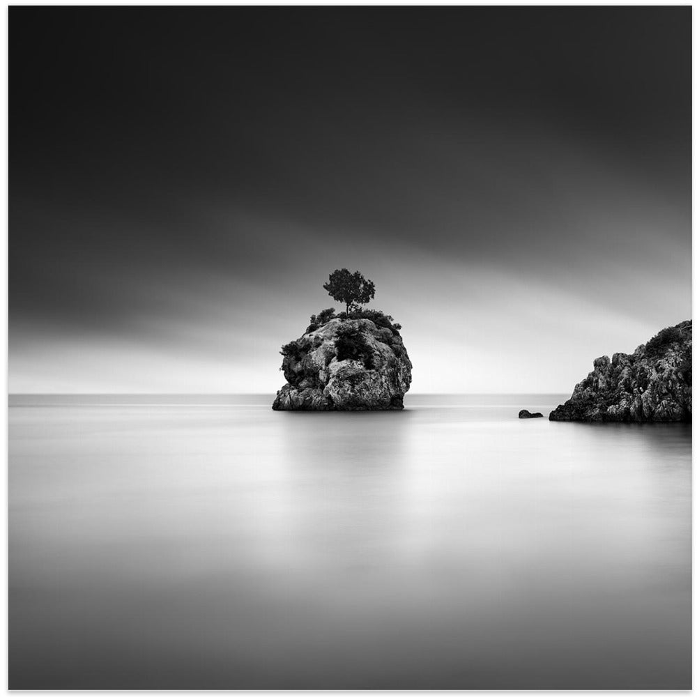 A Piece of Rock 32 Square Canvas Art | Modern Home Wall Decor 24x24 Canvas - Corporate Office Art
