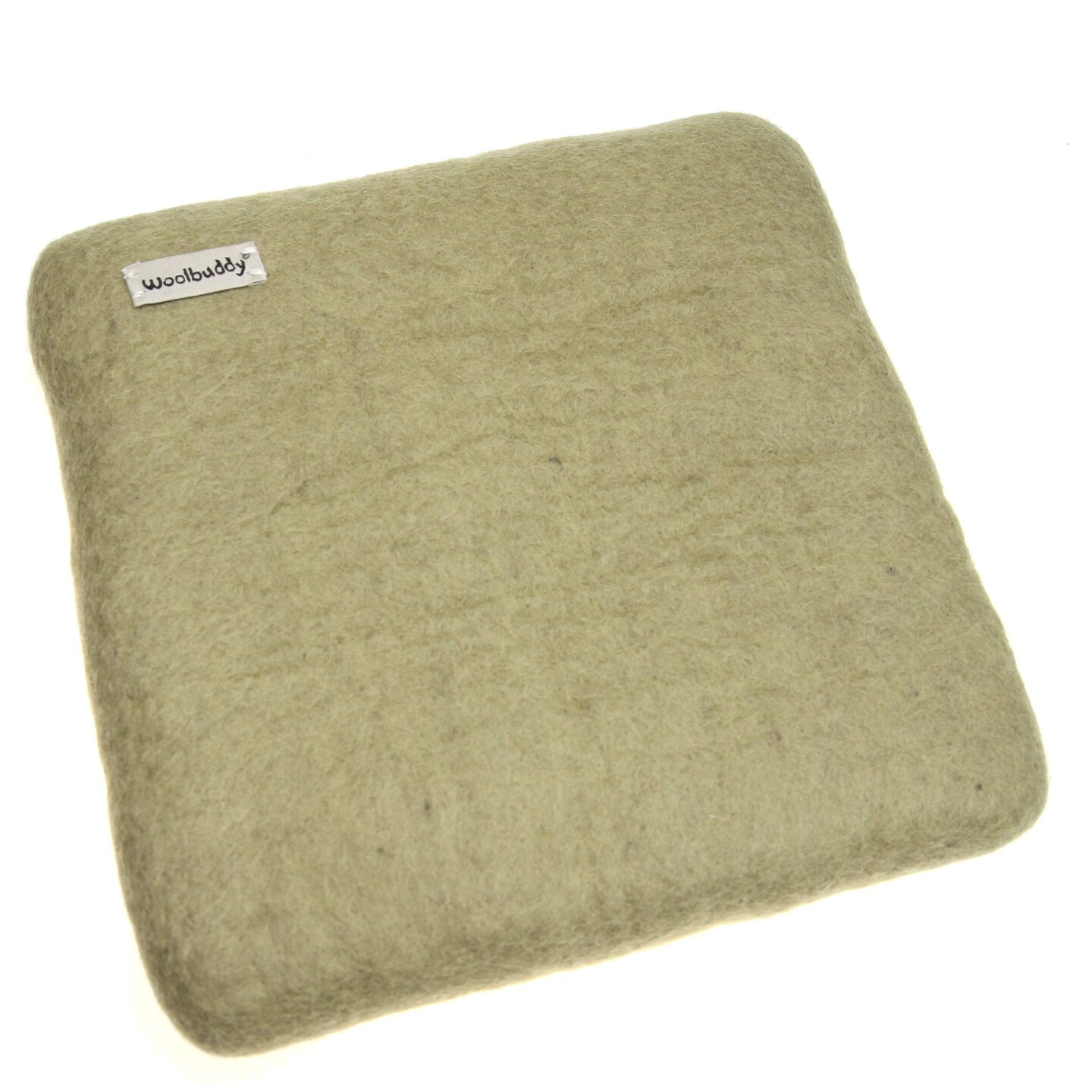 Needle Felting Pad – Beige Wool Mat 10x10x1.5 – Foam Alternative Base for 3D, Wet, & Dry Felting Crafts