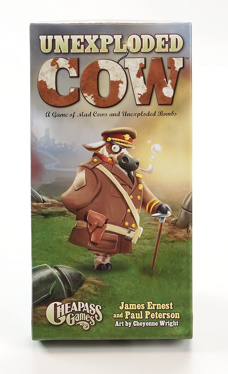 Cheapass Games Unexploded Cow Card Game - A Game of Mad Cows and Unexploded Bombs