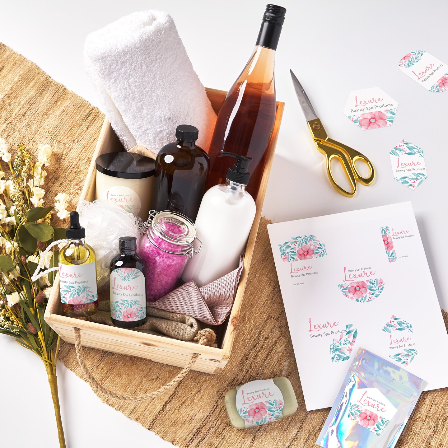 Avery Durable Waterproof Rectangle Labels with Sure Feed, 10" x 7.5"