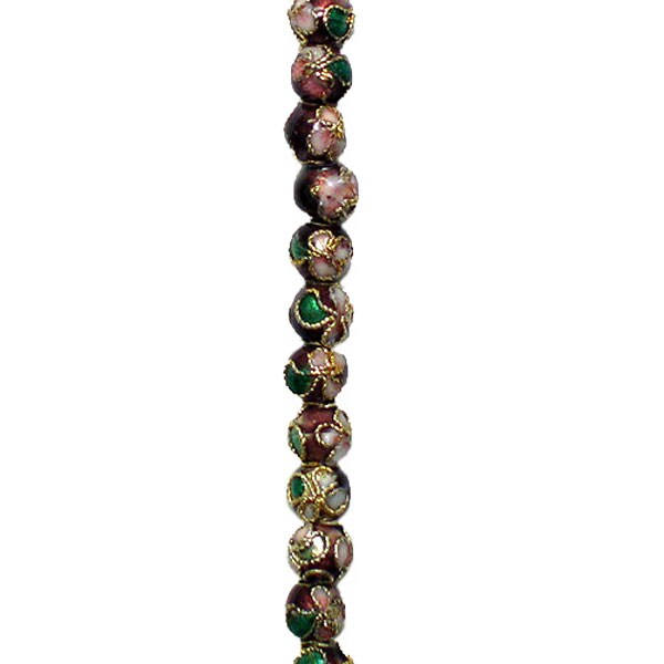 Cloisonne Bead 8 Inch Strand