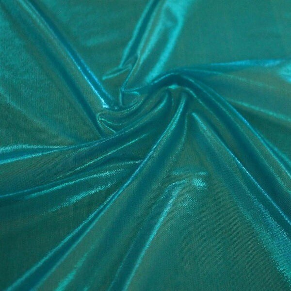 Shimmer Foiled Mesh Fabric Stretch Power Mesh for Dancewear, Stage Wear & Apparel