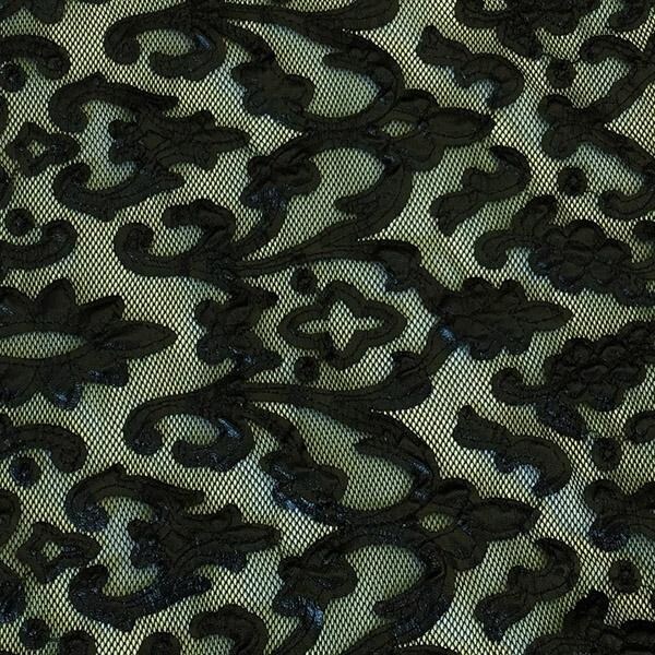 Renee Embroidered Mesh Fabric