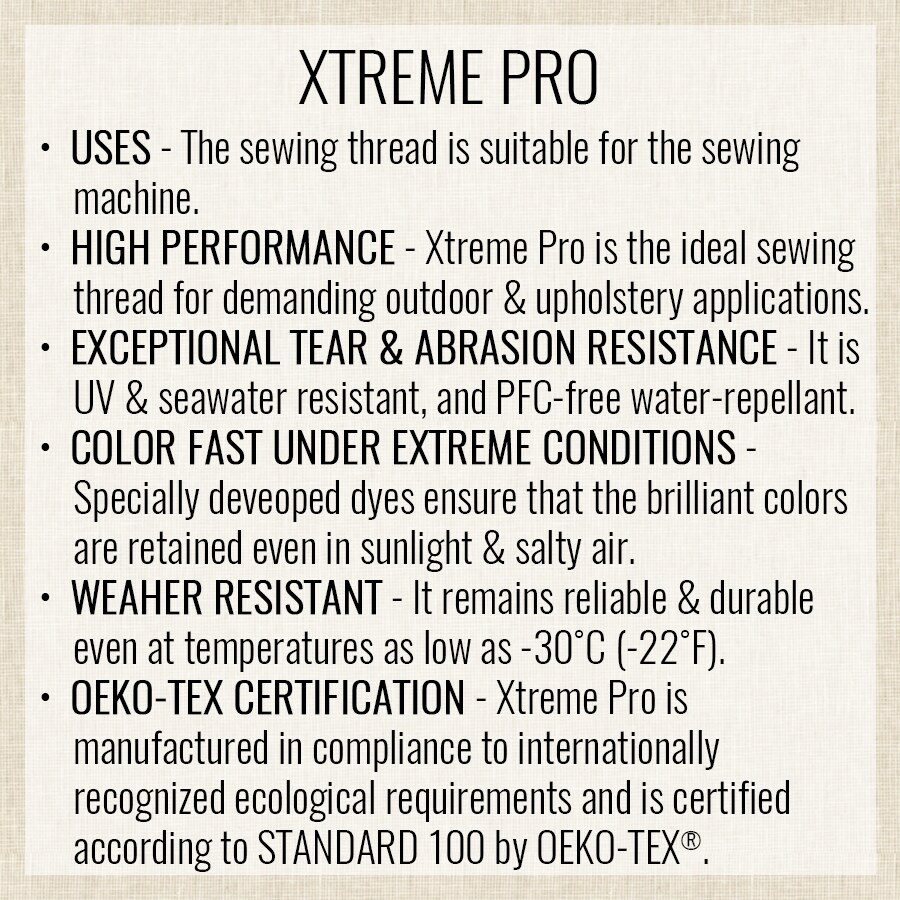 Black (7054-4000) | Xtreme Pro (400M / 437Y) | Mettler Thread