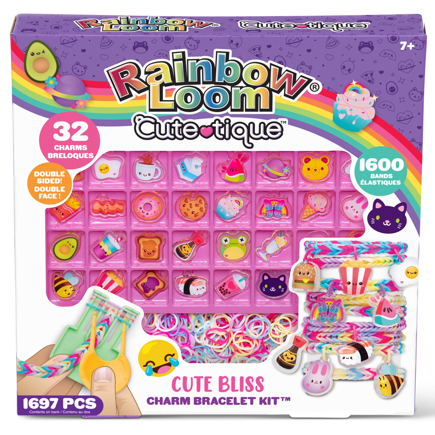 Cute-Tique Cute Bliss Charm Bracelet Kit, 1697 Pieces