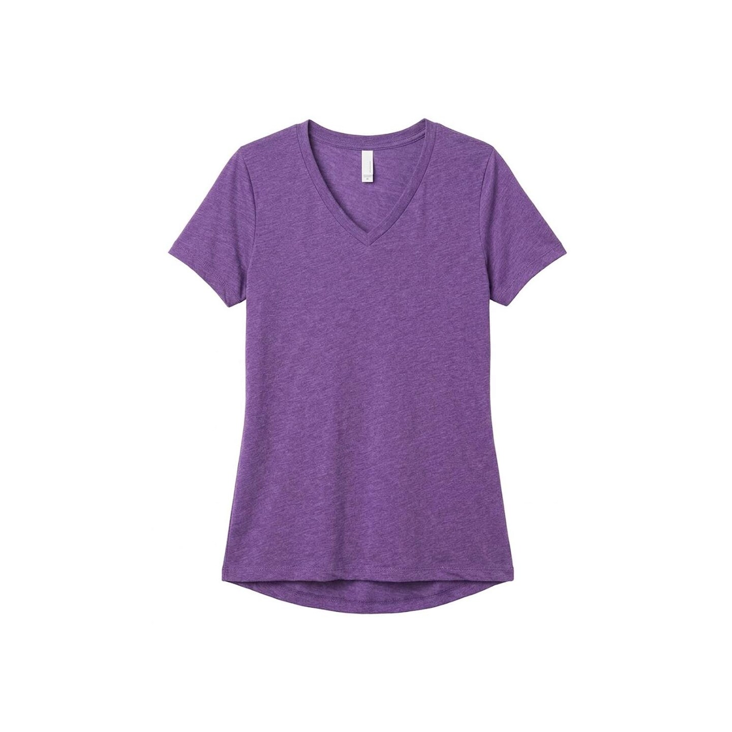 BELLA + CANVAS Women’s V-Neck Short Sleeve T-Shirt Ultra Soft for Everyday Wear