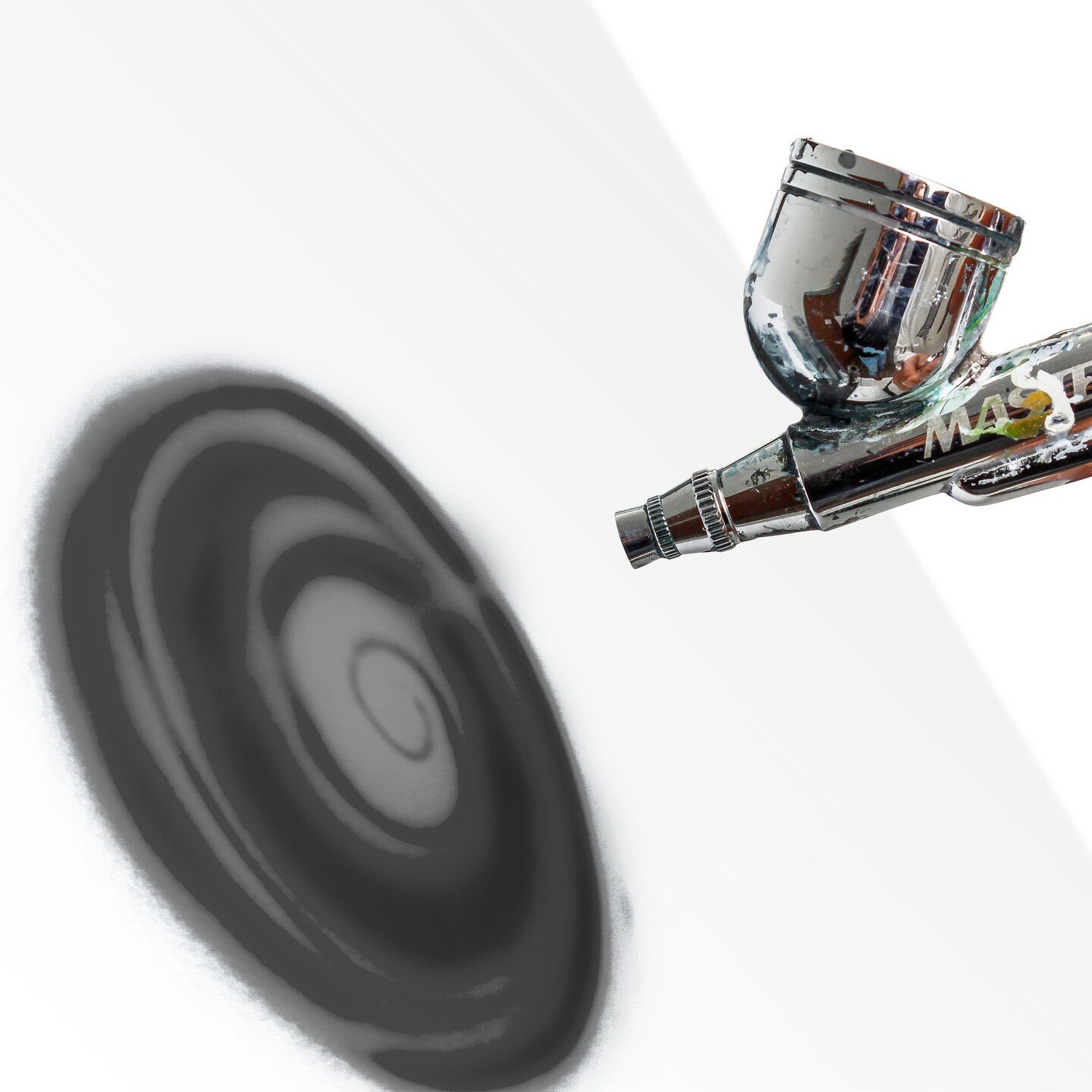 Black Airbrush Body Paint 1oz - Alcohol-Based, Waterproof, Body Paint for Adults, Cosplay, Temporary Tattoos