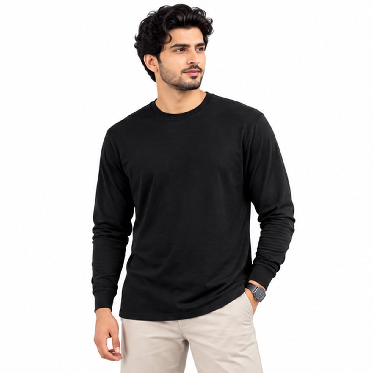 Next Level Unisex CVC Long Sleeve T-Shirt Free Shipping, Size: L