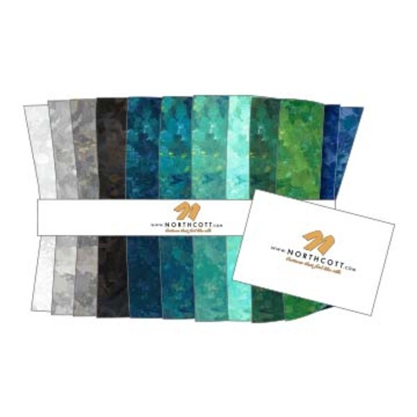 Chroma 2.5" Strip Roll (Jelly Roll) by Deborah Edwards for Northcott (JCHROM40-10)