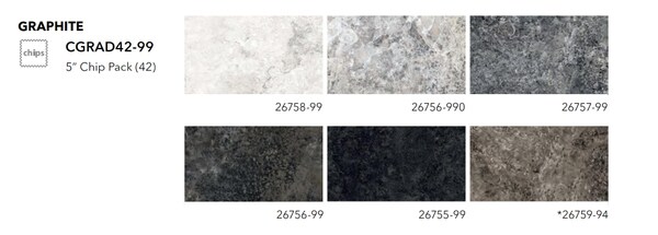 Stonehenge Gradations 5" Square Pack (Charm Pack) in Graphite by Linda Ludovico for Northcott (CGRAD42-99)