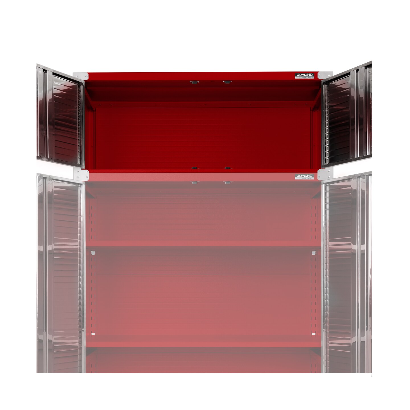 Seville Classics UltraHD Stacking Top Cabinet, 48" W x 24" D x 18.5" H