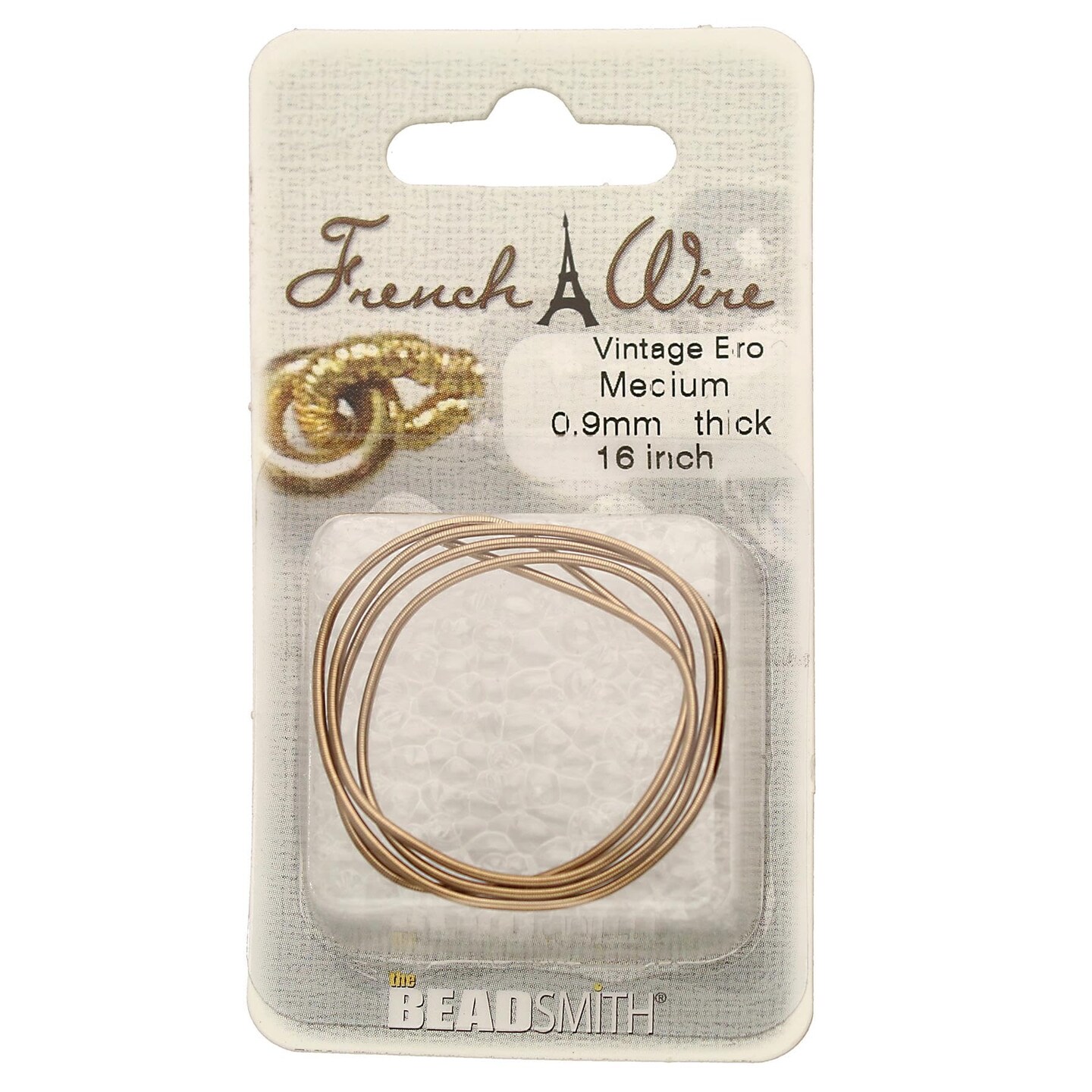 The Beadsmith French Wire Retail Packs