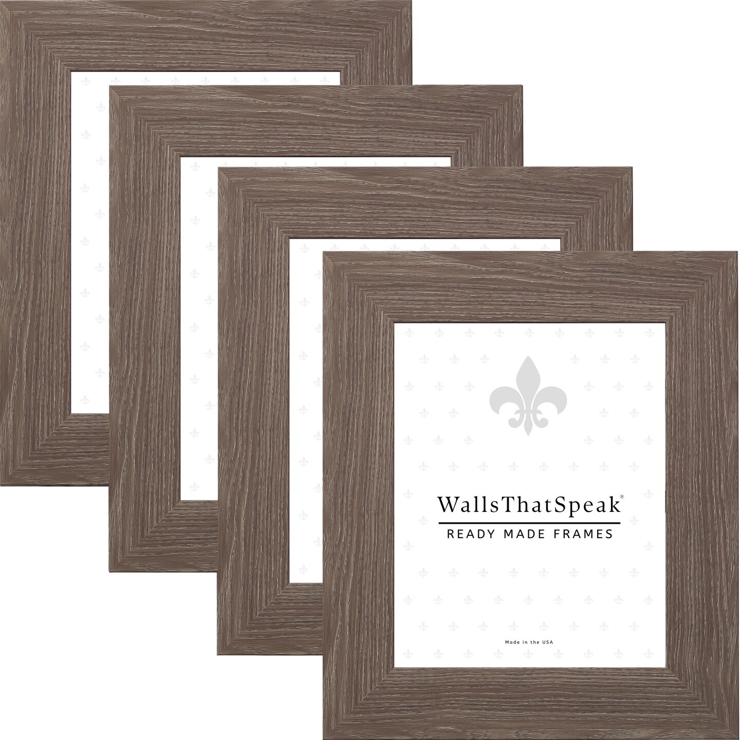 16x24 Picture Frame, American Barn 2 Inch MDF Moulding, Wall Display Frame for Art, Posters, or Photos by wallsthatspeak
