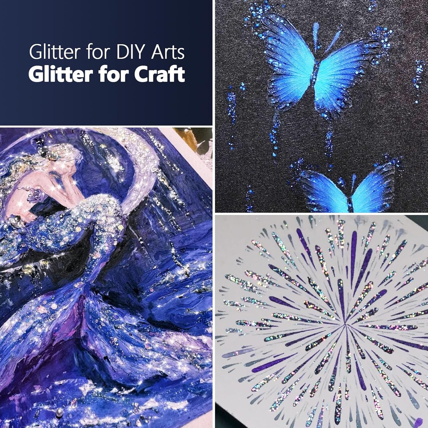 Holographic Glitter for Resin