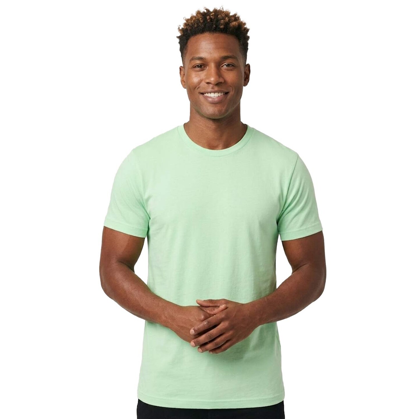 Tultex Fine Jersey Crewneck Short Sleeve T-Shirt with Smooth Print