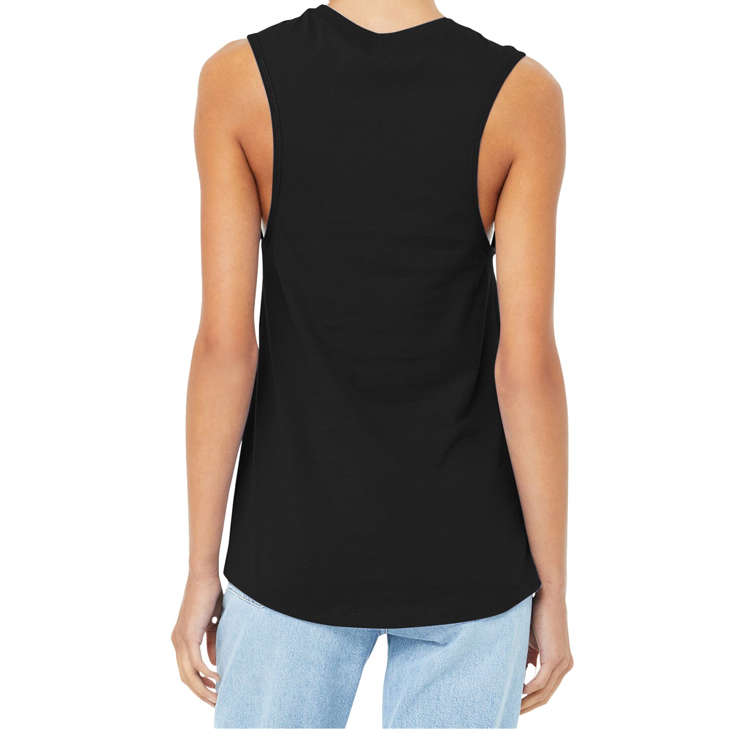 BELLA + CANVAS Women's Jersey Muscle Tank, Yoga Sleeveless Top