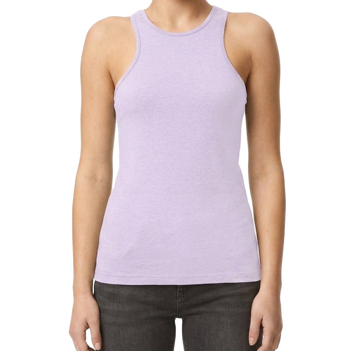 American Apparel Women’s CVC Tank Top, Soft Workout Sleeveless Blanks for DIY Crafting