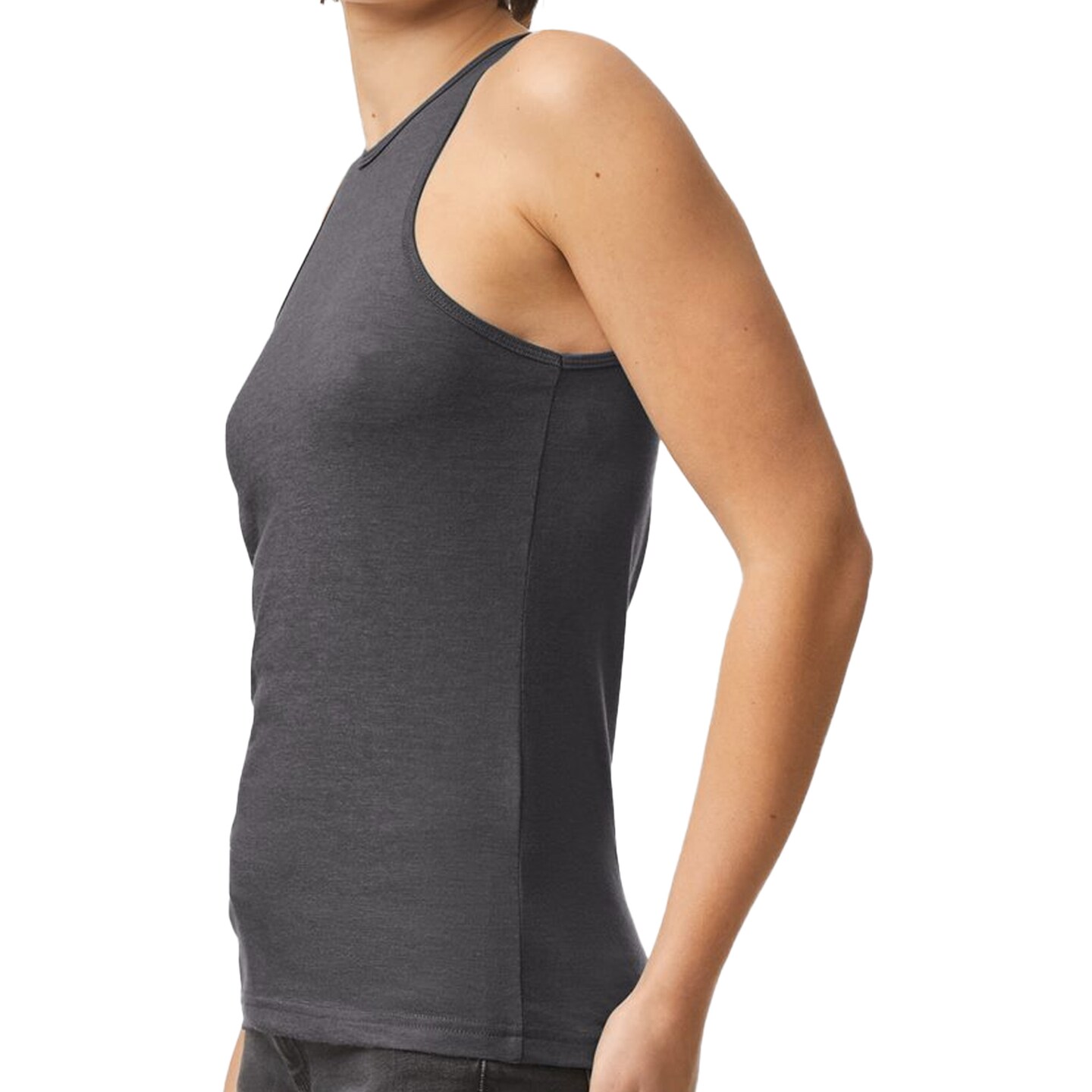 American Apparel Women’s CVC Tank Top, Soft Workout Sleeveless Blanks for DIY Crafting