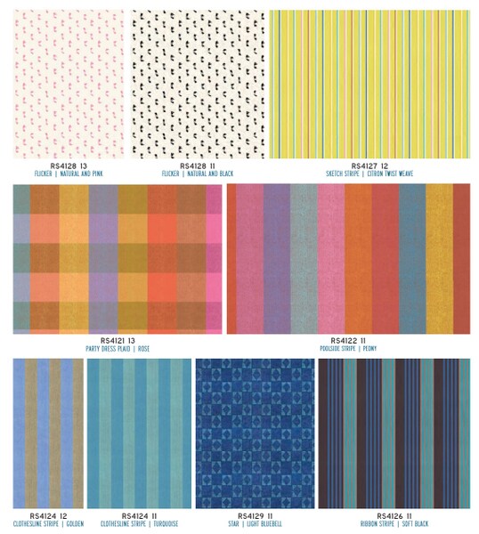 Warp and Weft Wovens 10&#x22; Square Pack (Layer Cake) in Ooh Lucky Lucky by Alexia Abegg for Ruby Star Society (RS4121LC)