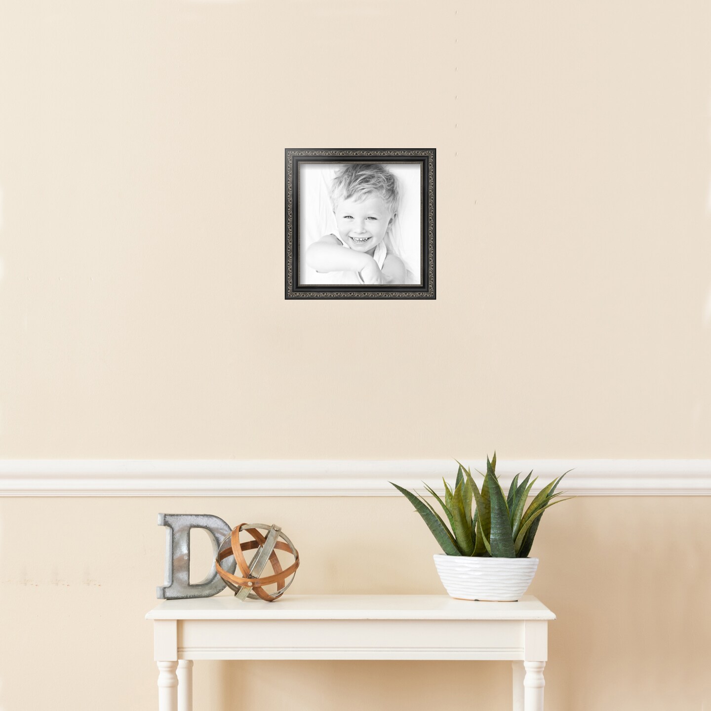 ArtToFrames 10x10 Inch Picture Frame, This 1.25 Inch Custom Wood Poster Frame is Available in Multiple Colors, Great for Your Art or Photos - Comes with Regular Glass and Corrugated Backing (A40GB)