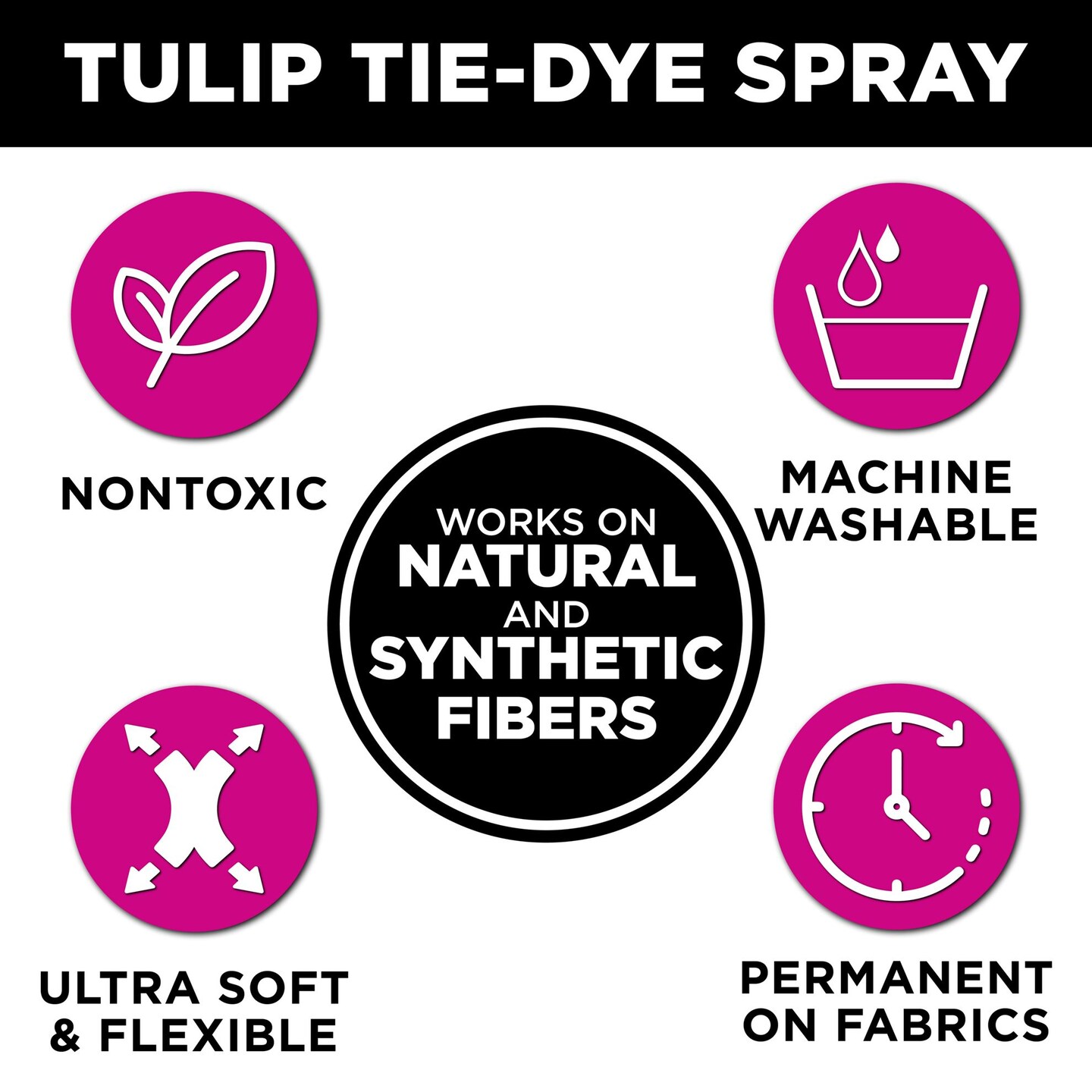 Tulip Spray Tie-Dye Kit 8 Pack