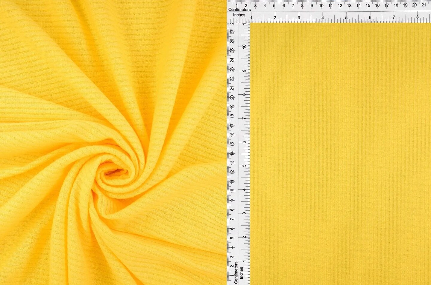 Stretch 4x2 Rib Knit Fabric 1 Yard Solid Color, Poly Rayon Spandex, 52/54&#x2033; Width