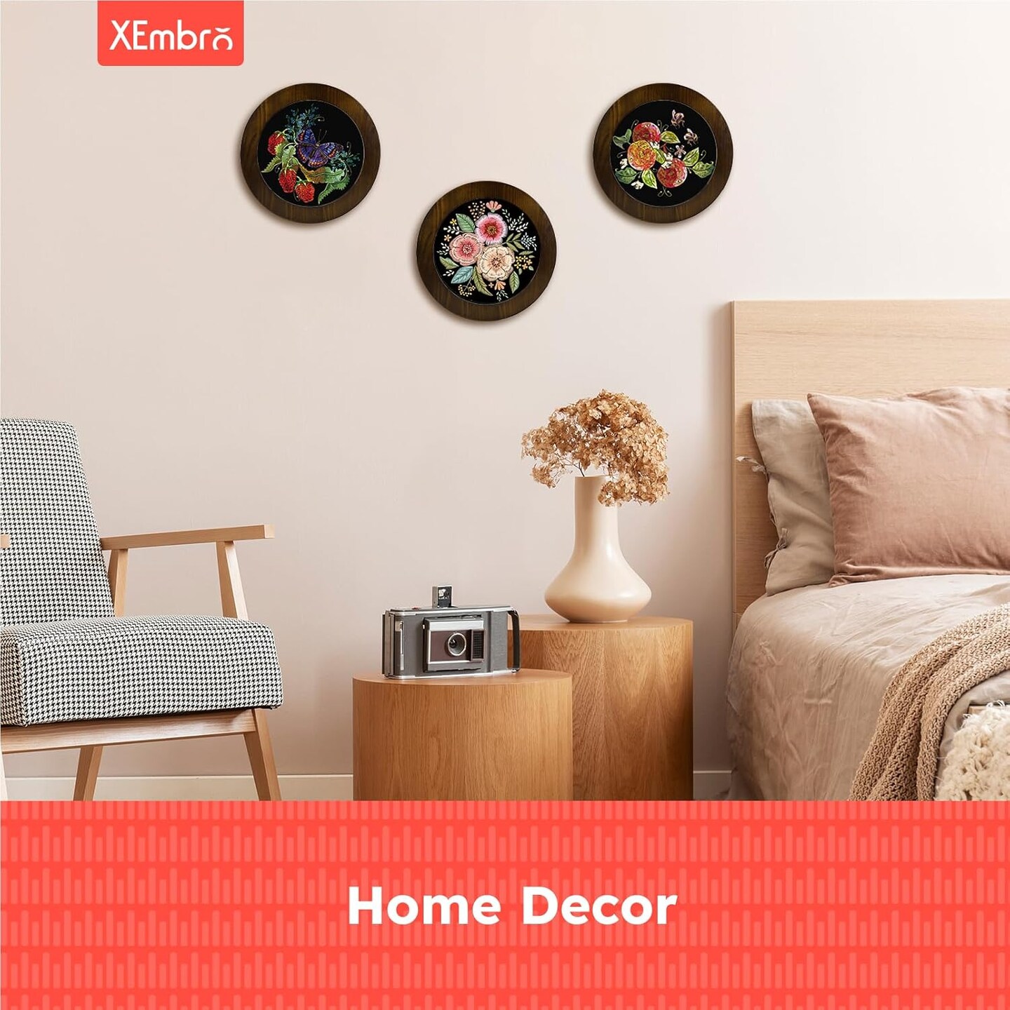 8 Inch Wood Embroidery Hoop Frame