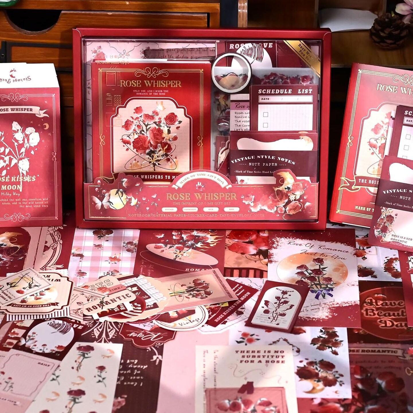 Scrapbooking Kit(123 PCS) - Rose Whisper