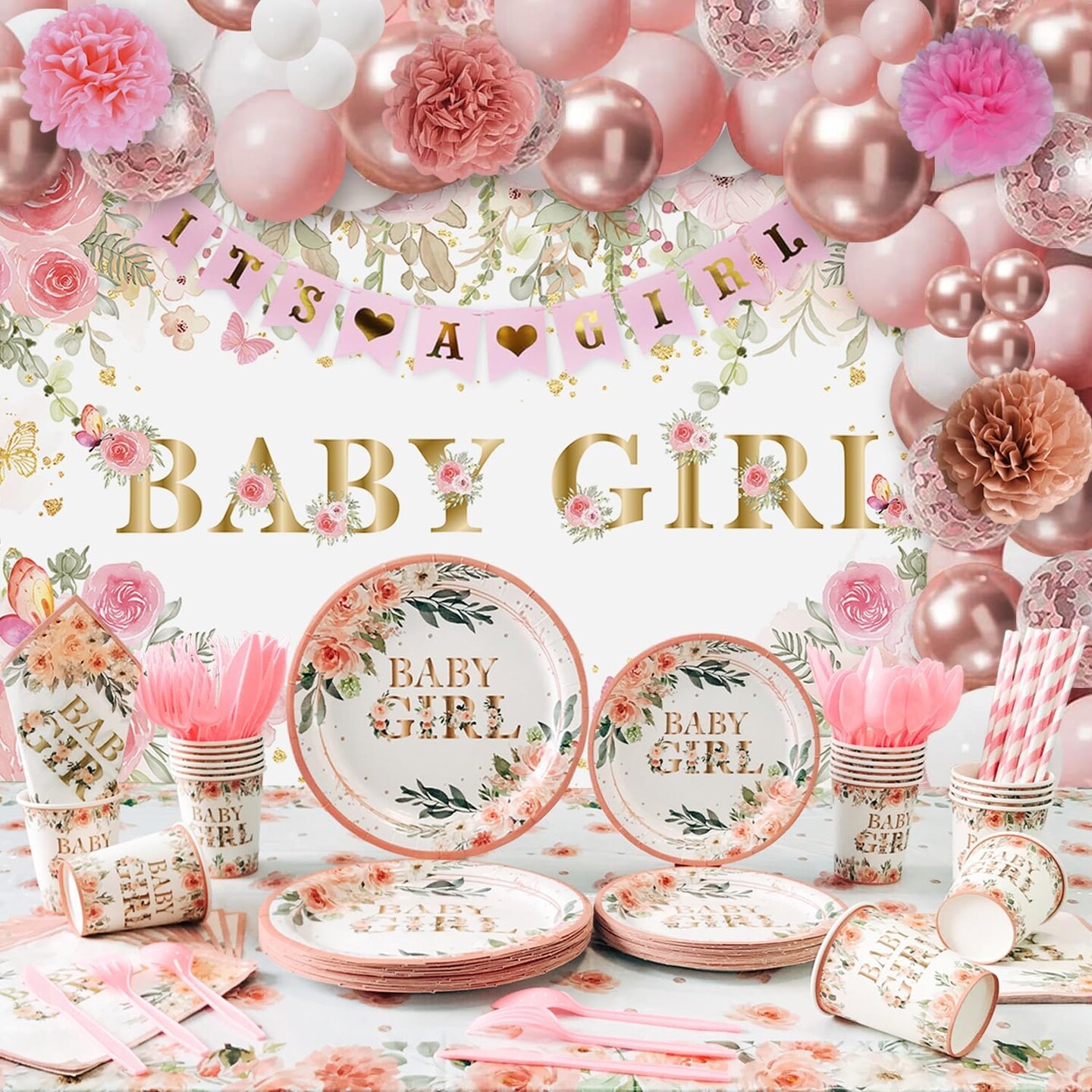 Baby Shower Decorations for Girl