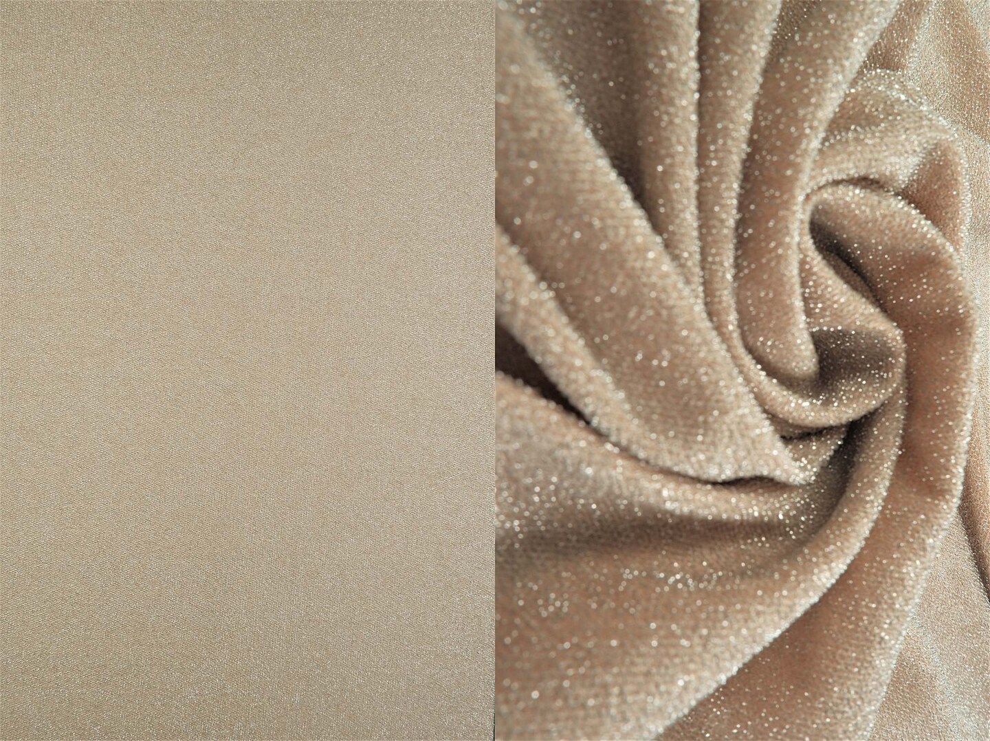 1 Yard Jersey Knit Fabric with Lurex, Soft Stretch Sparkly Finish 58/60&#x22; Wide