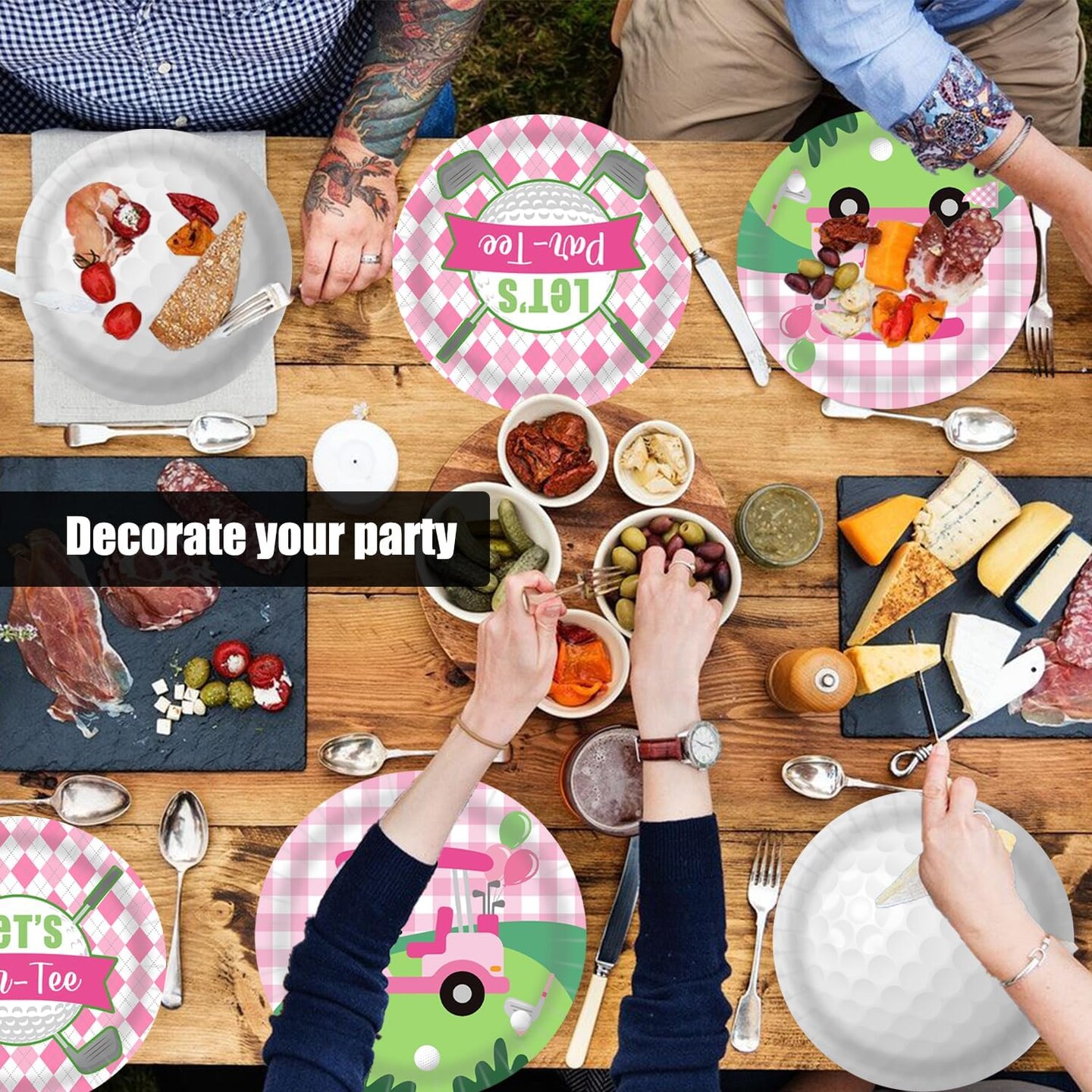 48PCS Golf Theme Baby Shower Decorations