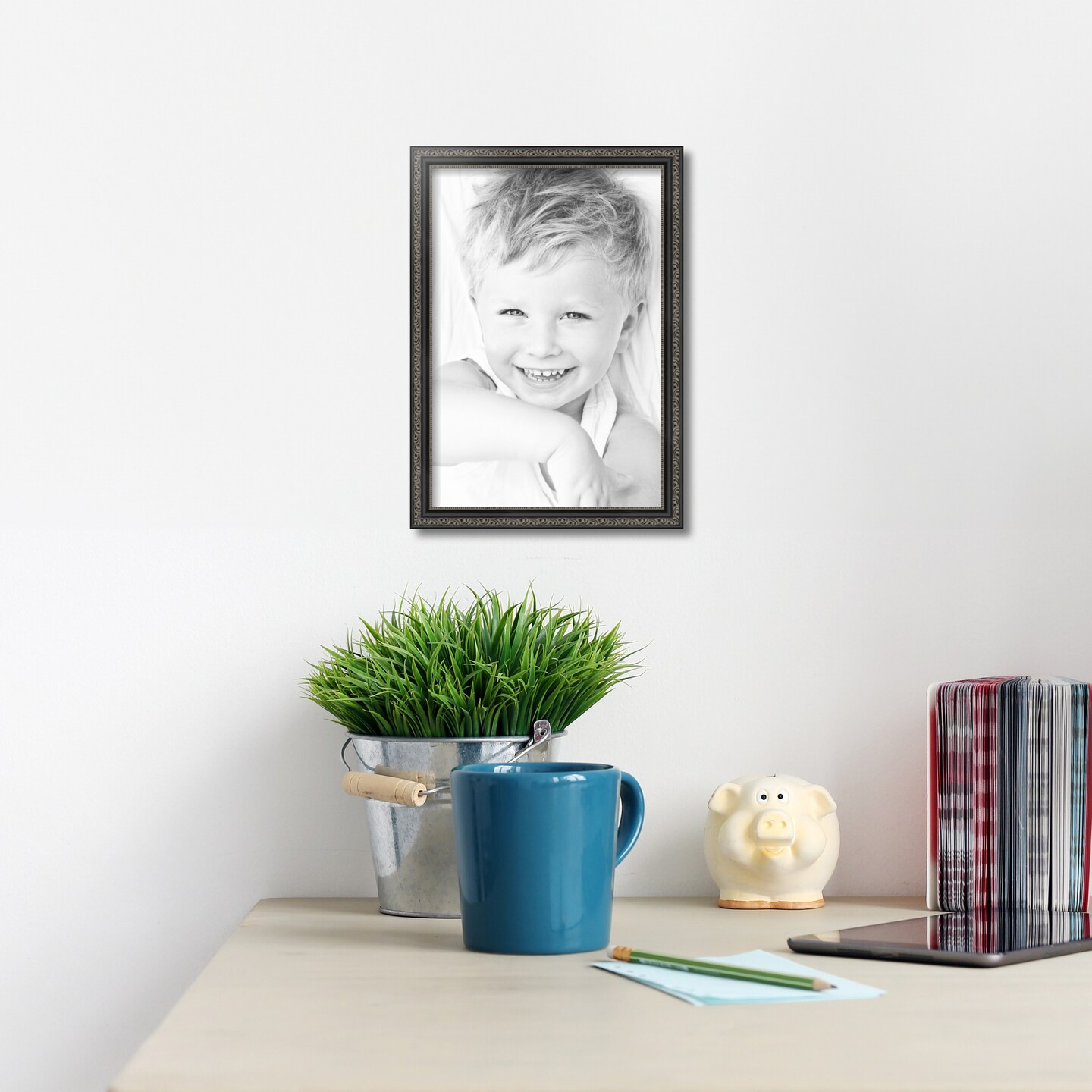 ArtToFrames 13x19 Inch Picture Frame, This 1.25 Inch Custom Wood Poster Frame is Available in Multiple Colors, Great for Your Art or Photos - Comes with Economy Acrylic and Corrugated Backing (A40JH)