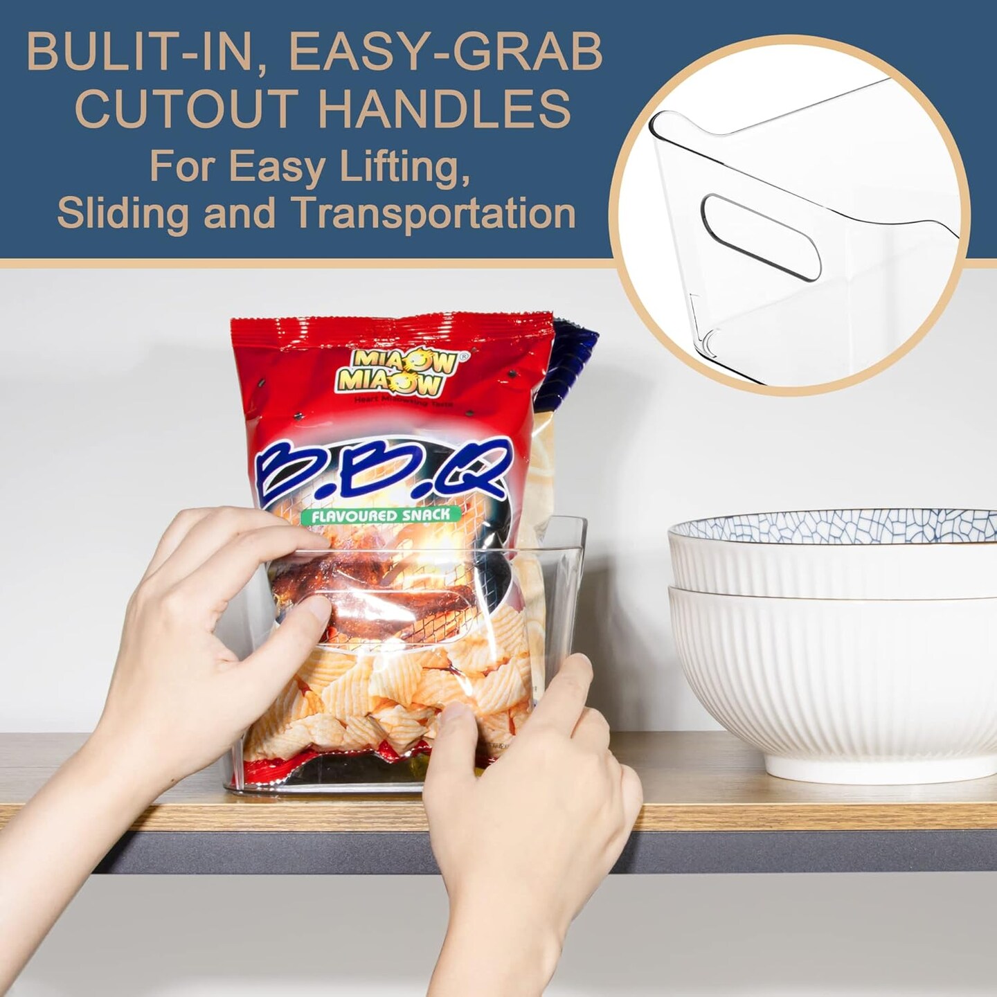 12 Pack Plastic Storage Bin