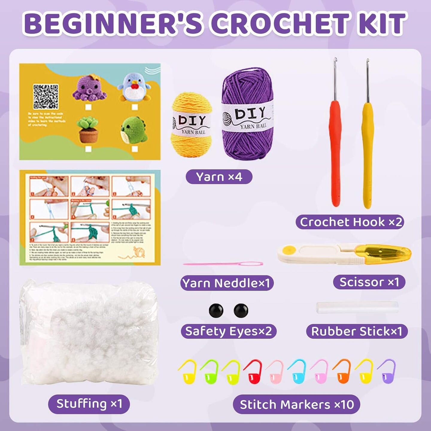 Crochet Kit for Beginners