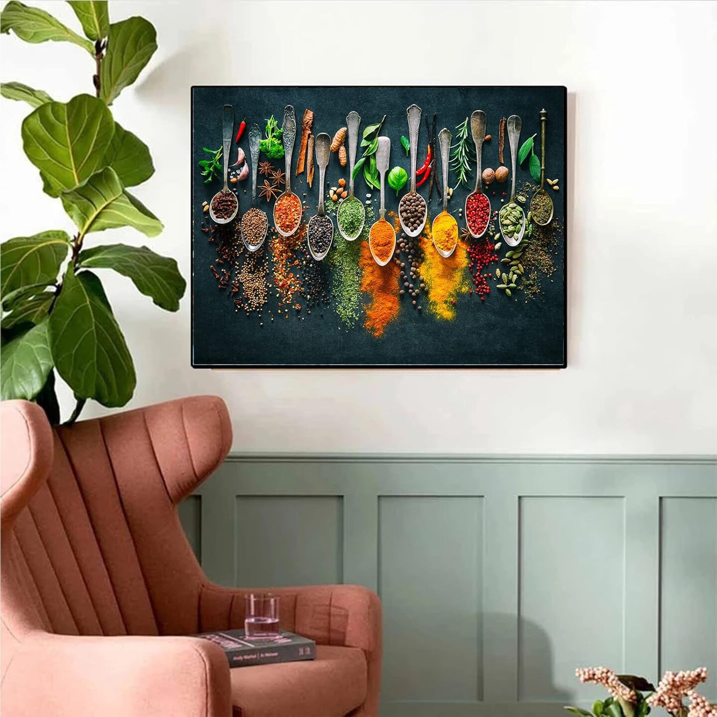 Diamond Painting Kits DIY 5D Spices (Flavor) 14.96 x 3.15 x 1.97 inches