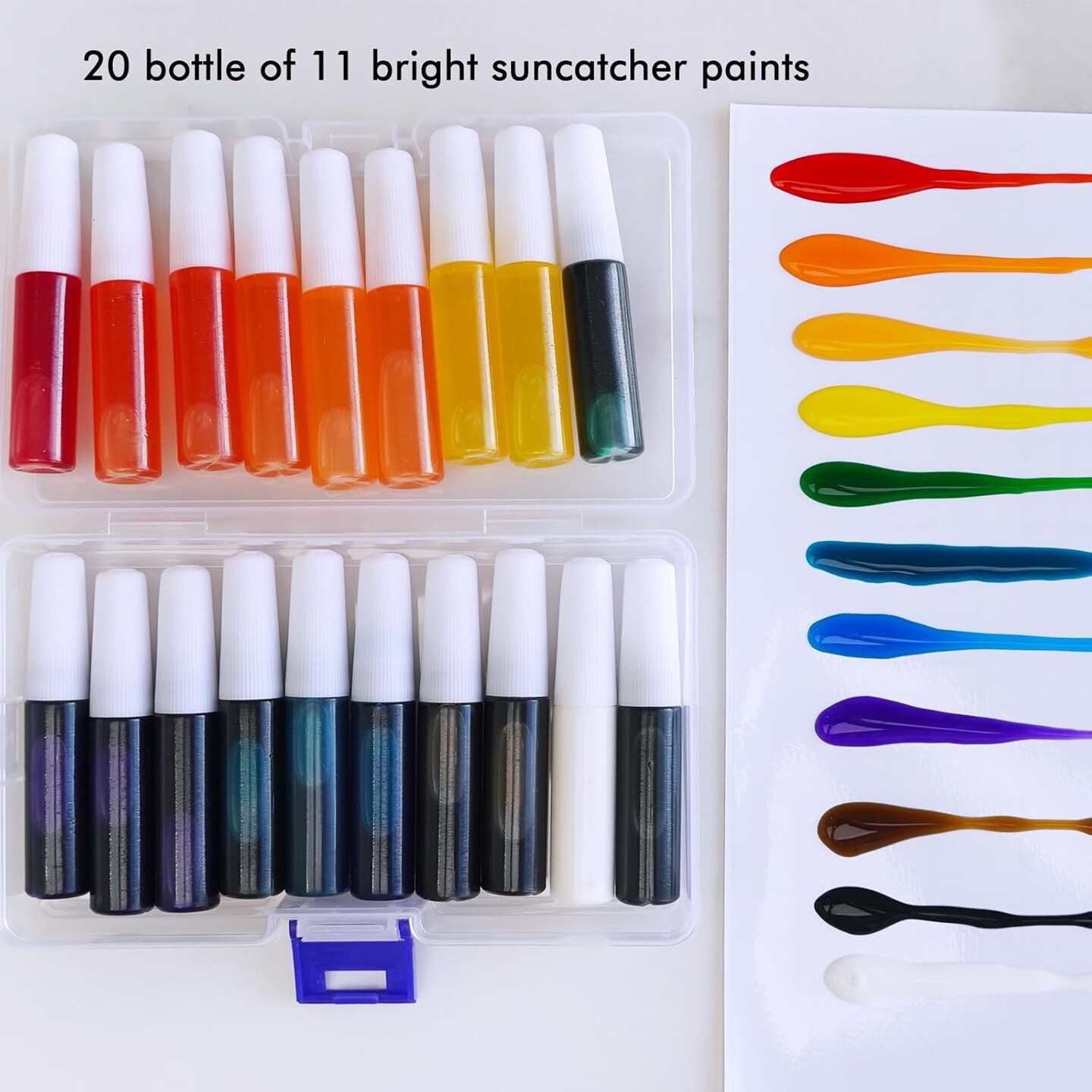 30 Sets Halloween Suncatchers Craft Kits