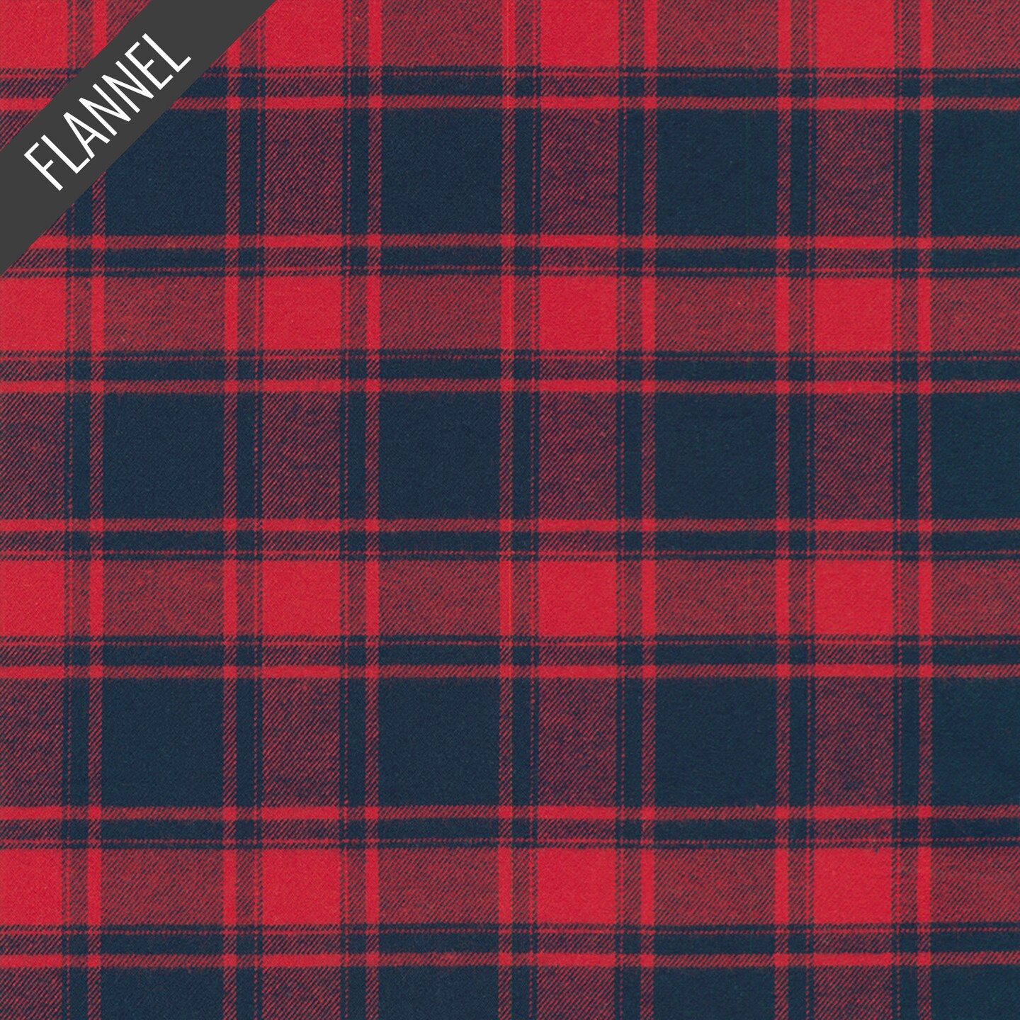 Niseko Twill Flannel Plaid in Red (sb-5755-17) | Niseko Twill Flannel Plaids | Robert Kaufman