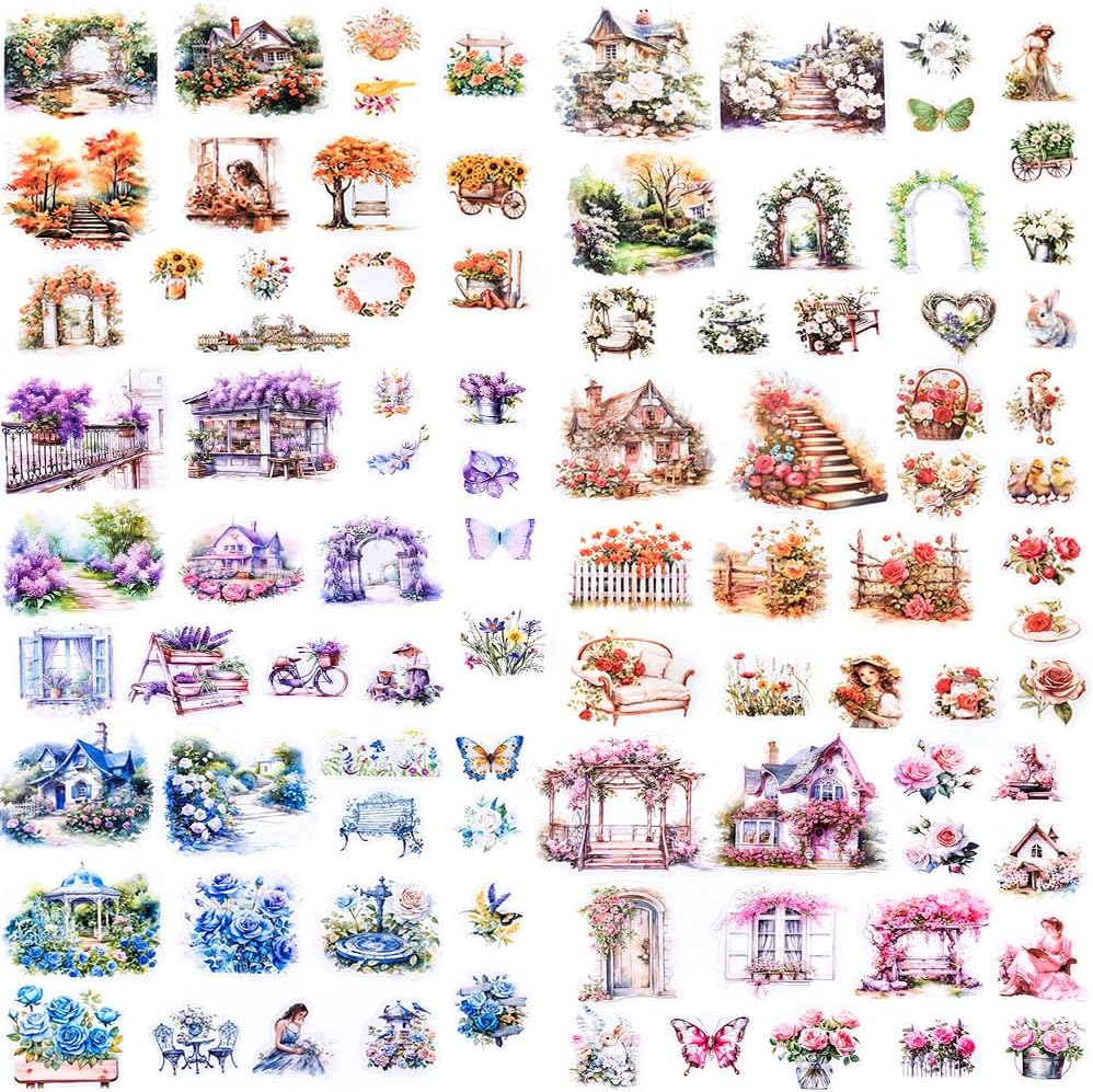 Lot De 180 Autocollants De Scrapbooking En Or - Étanche - Bord Gaufré à
