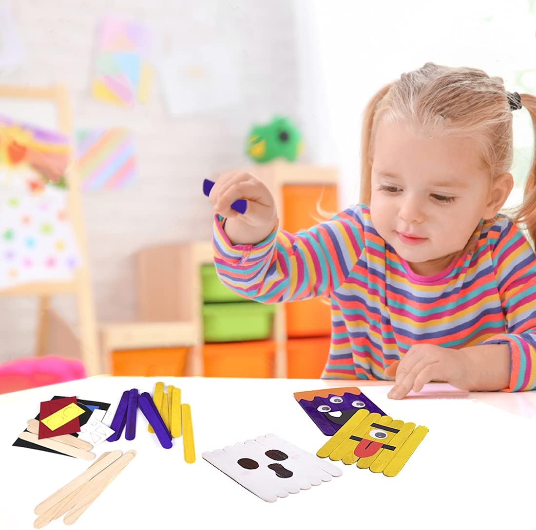 8 Pack Halloween Crafts Kits for Kids - Monster DIY Assorted Pumpkins