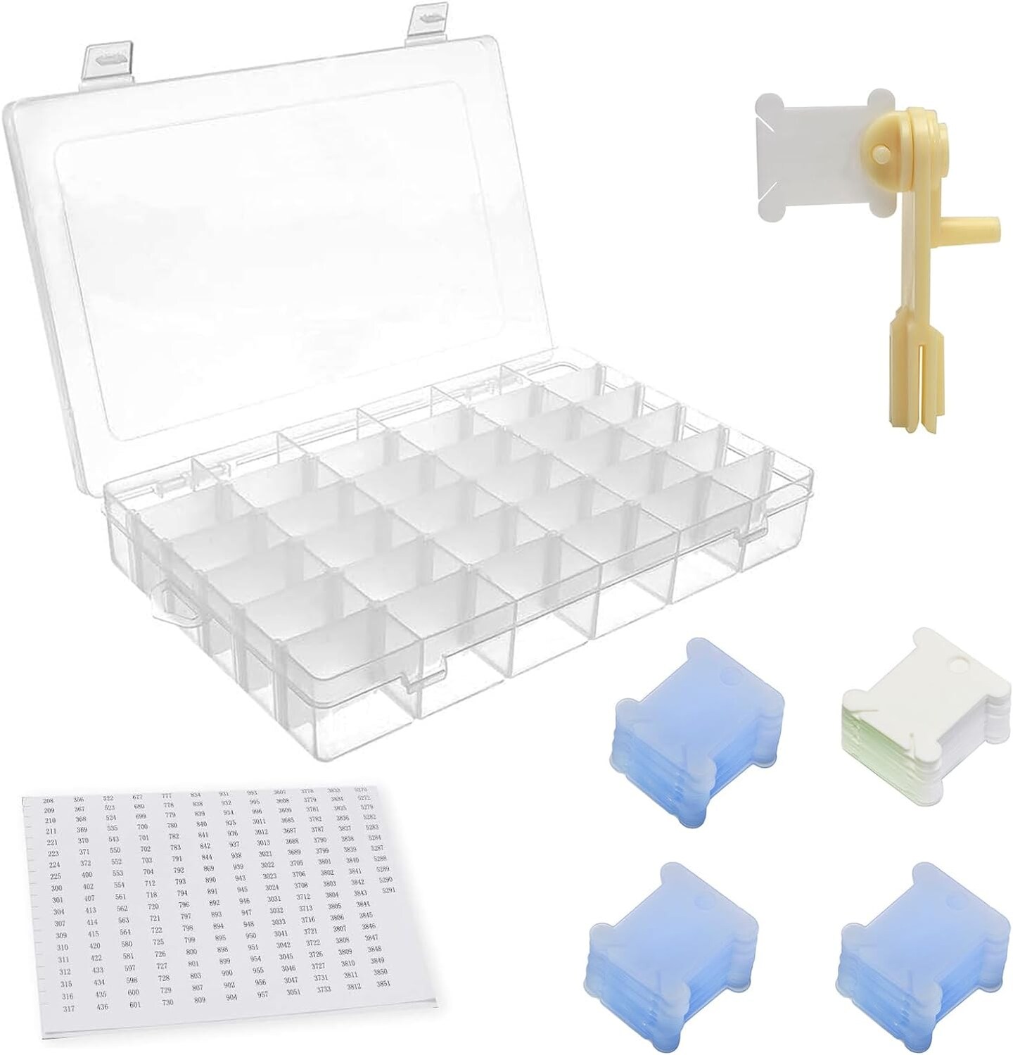 Embroidery Floss Organizer Cross Stitch Thread Organizer