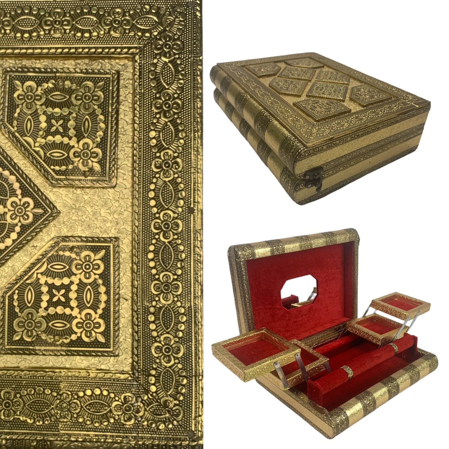 Jewelry Box, Bangle Box, Indian Pakistani Arab Wedding, Dulhan Gift, Vanity Box, Bridemaid Jewllary Box