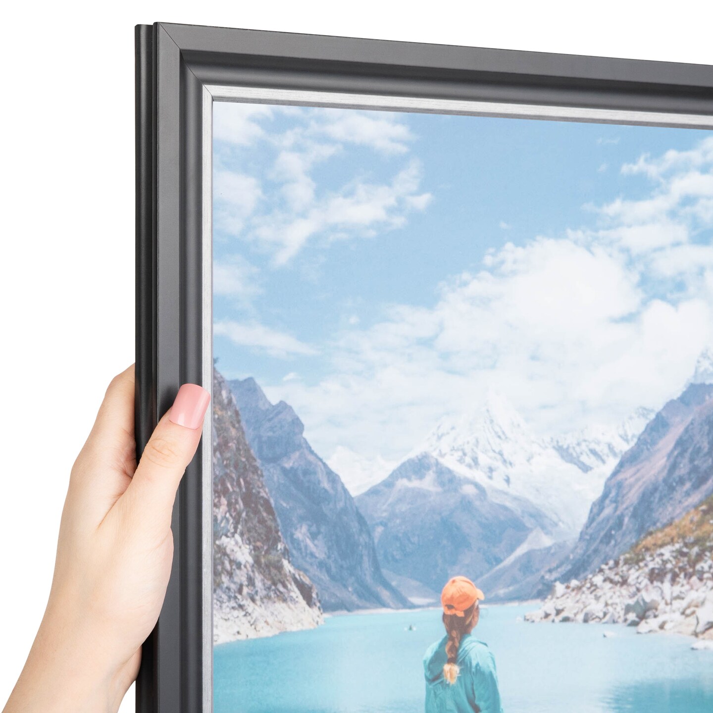 ArtToFrames 20x30 Inch Picture Frame, This 0.81 Inch Custom Wood Poster Frame is Available in Multiple Colors, Great for Your Art or Photos - Comes with Economy Acrylic and Corrugated Backing (A26PC)
