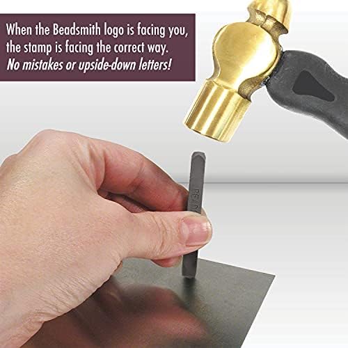 The Beadsmith Steel Design Stamps - Jewelry Stamping Tools, Eagle Design, 2.25 Inches w/ 6 mm Base