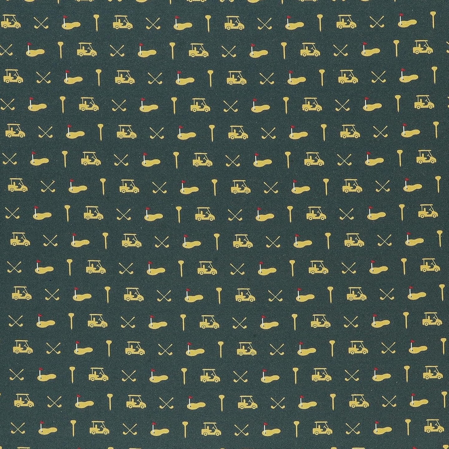 Mook Fabrics Aim For The Green Cotton Fabric [45in. Wide] - By The Yard