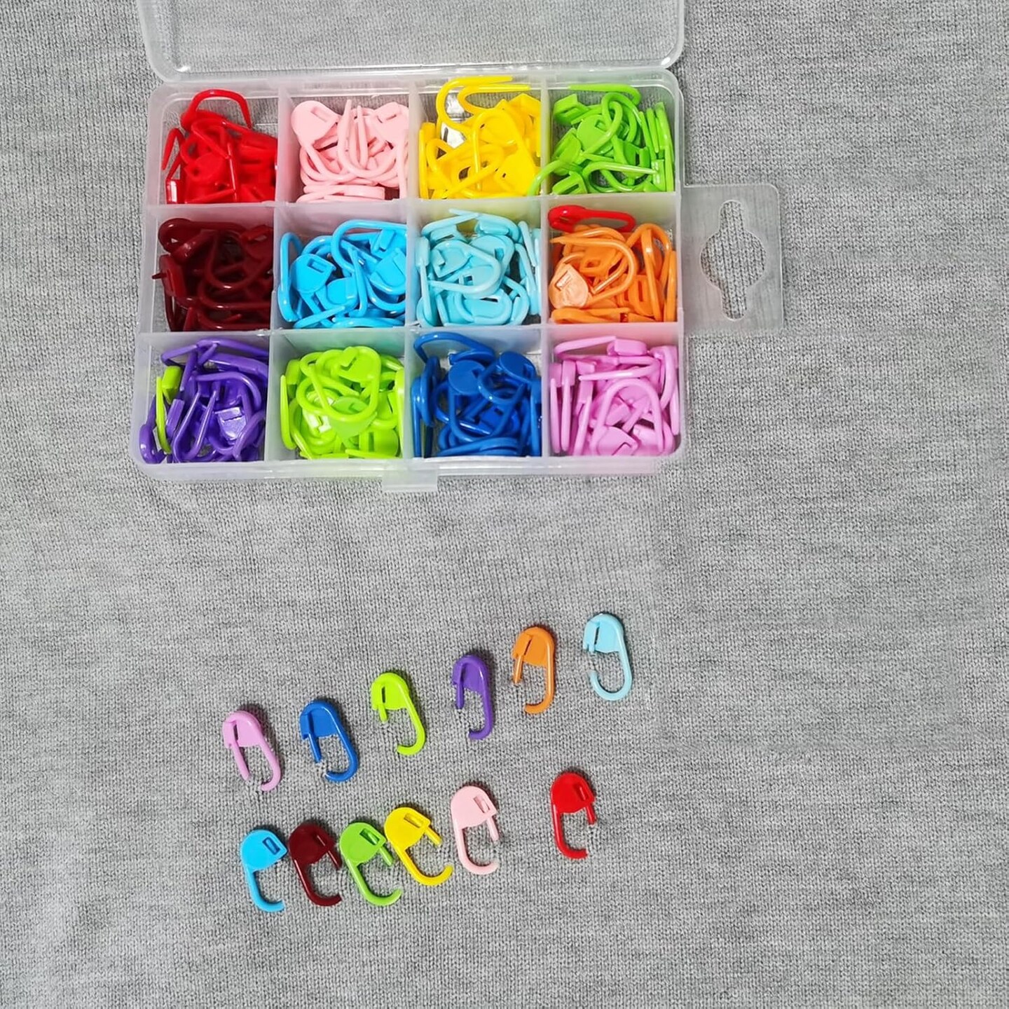 180PCS Knitting Crochet Locking Stitch Markers