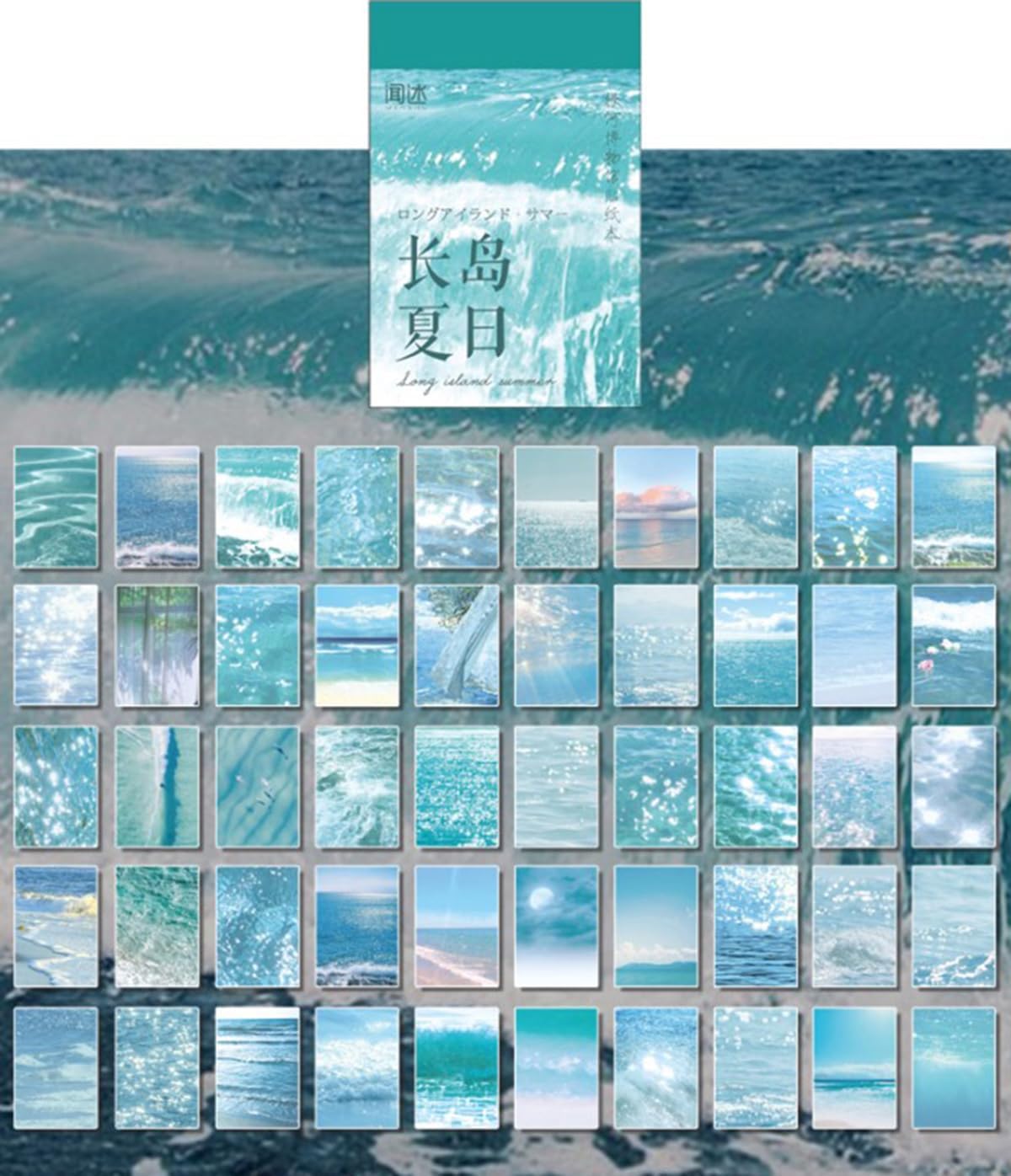 200pcs Washi Paper Scrapbook Stickers Set 4 Styles (Multicolor3)