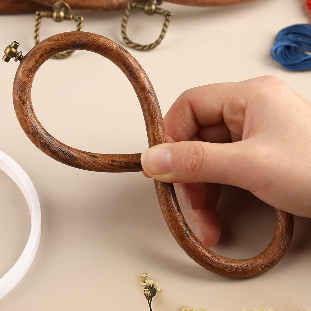 7.5&#x27;&#x27; 9.2&#x27;&#x27; Oval Embroidery Hoop
