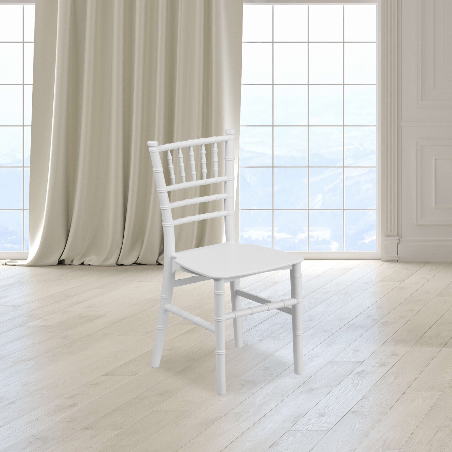 Emma and Oliver 10 Pack Child&#x2019;s All Occasion Resin Chiavari Chair for Home or Home Based Rental Business