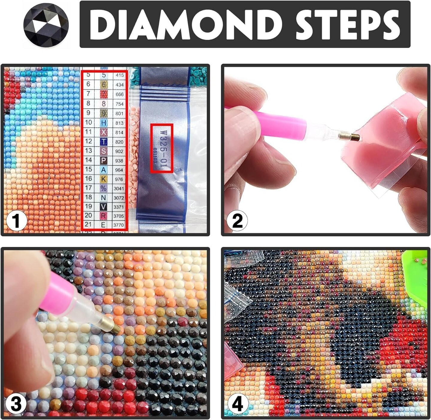 Large Diamond Art Kits for Adults